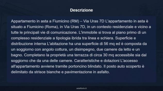 Immobile in asta di 56 m² in vendita a Fiumicino - Foto 4