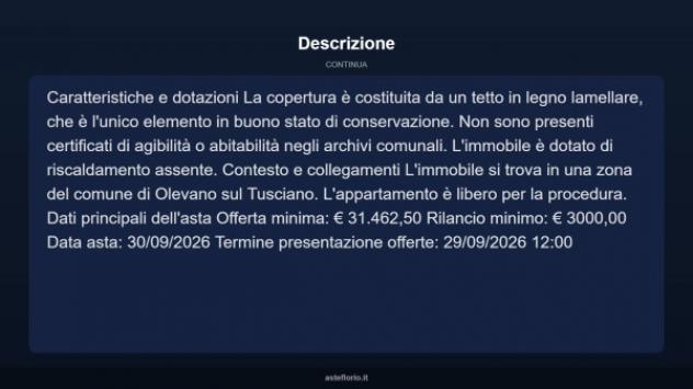 Immobile in asta di 148 m² con più di 5 locali in vendita a Olevano sul Tusciano - Foto 5