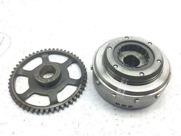 HONDA SH 300 VOLANO MASSA AVVIAMENTO GENERATORE RUOTA LIBERA E CORONA 2007 - Foto 7