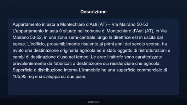 Immobile in asta di 105 m² in vendita a Montechiaro d'Asti - Foto 3