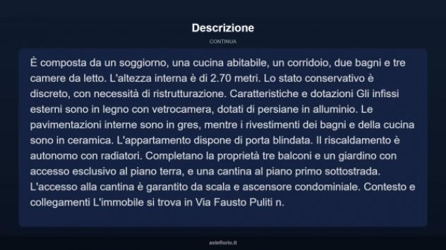 Immobile in asta di 125 m² in vendita a Rieti - Foto 17