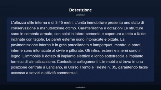 Immobile in asta di 88 m² in vendita a Lanciano - Foto 9
