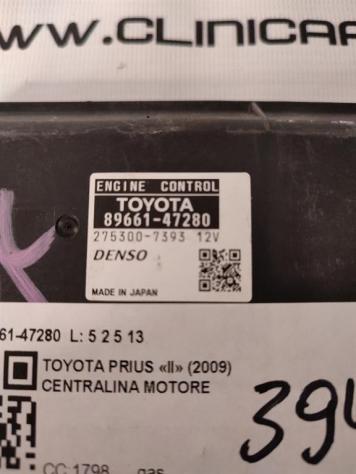 CENTRALINA MOTORE TOYOTA Prius 3° Serie 89661-47280 gas 1798 (0916) - Foto 2