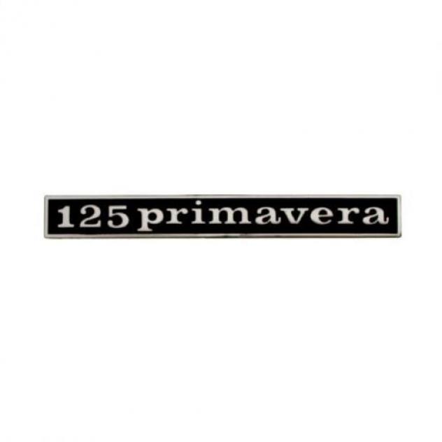 Targhetta posteriore Piaggio Vespa 125 Primavera