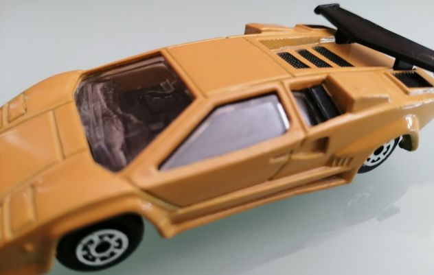 Microcar Maisto modello Lamborghini Countach Gialla 1-64 USATO VINTAGE - Foto 8