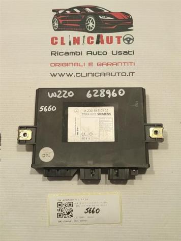 CENTRALINA KEYLESS MERCEDES Classe S W220 4° Serie A2305450132 628960 diesel 3996 (9905)