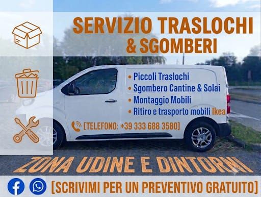 Traslochi e montaggi Udine e dintorni