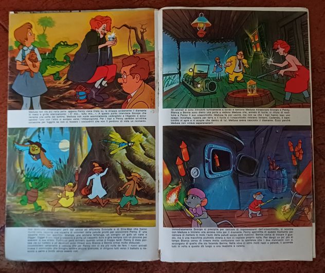 Album Figurine Disney 78 LE AVVENTURE DI BIANCA E BERNIE 1978 Edizioni Lampo. - Foto 7