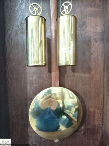 176305 Antico orologio a pendolo Vienna - Foto 9