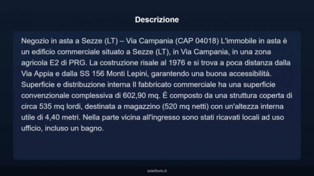 Immobile in asta di 602 m² in vendita a Sezze - Foto 6