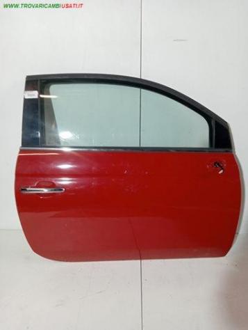 PORTA DX ROSSO AL/SE 999-U1309724 Carrozzeria  Lamierati esterni  Porte  Porta ant. dx. ABARTH - 500 - 2008  2016, ABARTH - 500 CABRIO - 2010  20