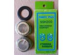SSH200 - COPPIA CUSCINETTI STERZO CONICI NUOVI per HONDA XL 125 S-K1-K2 e altre