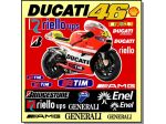 Adesivi ducati desmosedici -GP11- Valentino Rossi