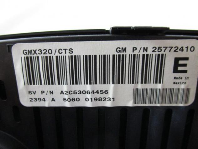 25772410 QUADRO STRUMENTI CONTACHILOMETRI CADILLAC SRX 3.6 B 4X4 190KW AUT 5P (2005) RICAMBIO USATO - Foto 2
