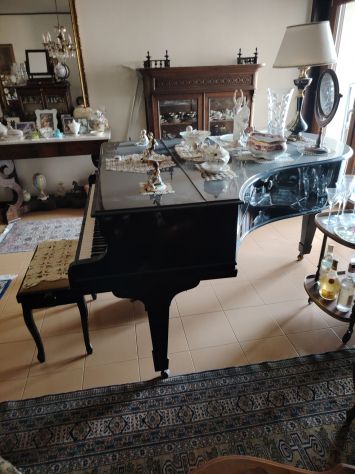Pianoforte Geyer tedesco mezza coda - Foto 4