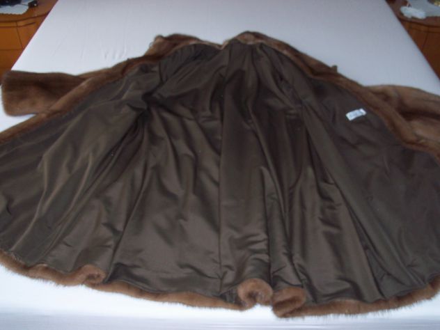 Cappotto in vera pelliccia di VISONE - Foto 8