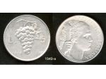 ITALIA 1949-1950 Monete 5 Lire