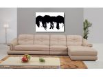 Quadro The Beatles dipinto a mano pop Art
