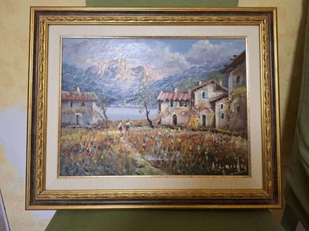 QUADRO - OLIO SU TELA - PAESAGGIO