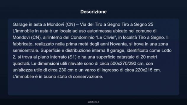 Immobile in asta di 20 m² in vendita a Mondovì - Foto 5