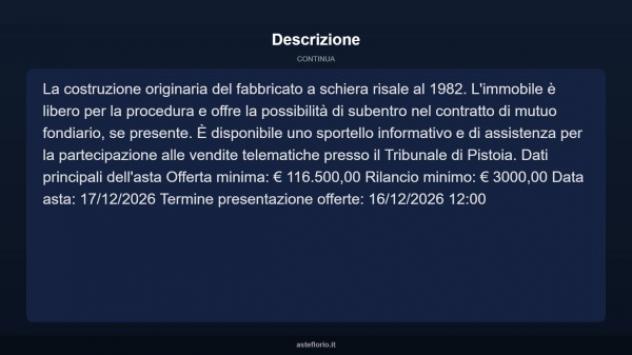 Immobile in asta di 83 m², box auto in vendita a Montale - Foto 11