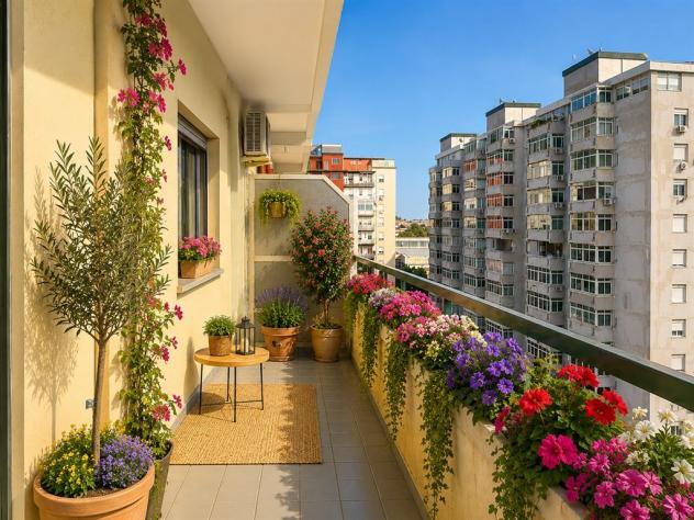 Elegante appartamento 6 vani al settimo piano con box esclusivo e tripla esposizione in Via D'Amelio - Foto 2