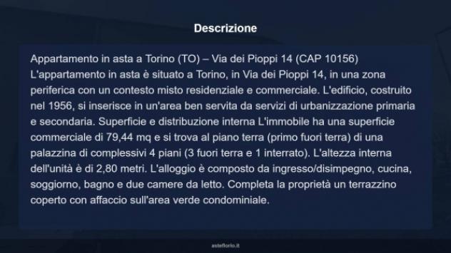 Immobile in asta di 79 m² in vendita a Torino - Foto 15