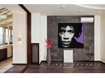 Jimi Hendrix dipinto a mano pop art
