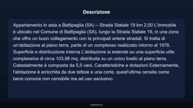 Immobile in asta di 103 m² in vendita a Battipaglia - Foto 4