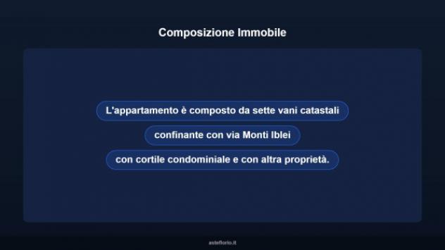 Immobile in asta di 138 m² con più di 5 locali in vendita a Palermo - Foto 10