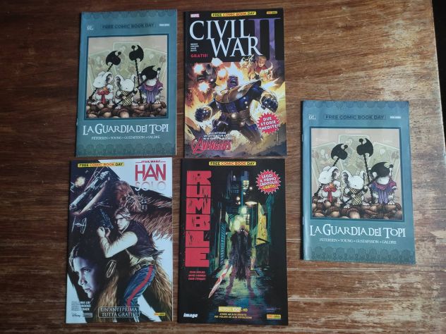 Albi Panini Free Comic Book Day 2016