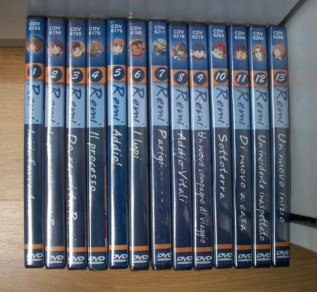 Dolce Remi collana completa originale in dvd