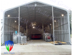Tunnel Agricoli Industriali a Gamba dritta 8 x 20 x 4,0 mt. telo ignifugo 550 gr