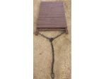 Treggia slitta in legno