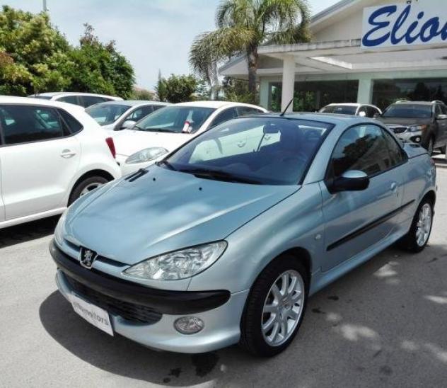 Peugeot 206 2000CC 16V CABRIOLET SOLO 47.000KM ELIOMOTORS MODICA - Foto 2