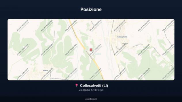 Immobile in asta di 853 m² con più di 5 locali in vendita a Collesalvetti - Foto 17