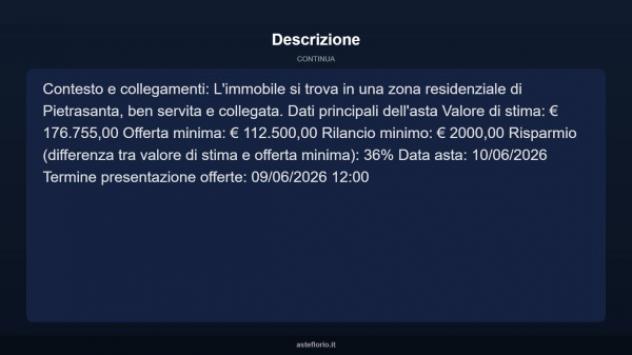 Immobile in asta di 76 m² in vendita a Pietrasanta - Foto 7
