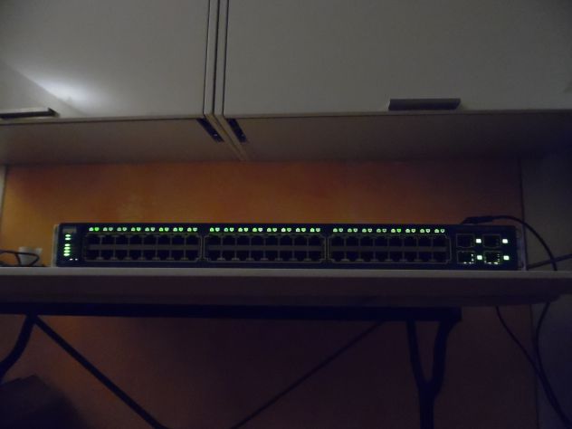 SWITCH USATO,FUNZIONANTE,PROFESSIONALE,MARCA"CISCO SYSTEMS"MODELLO CATALYST WS-C - Foto 2
