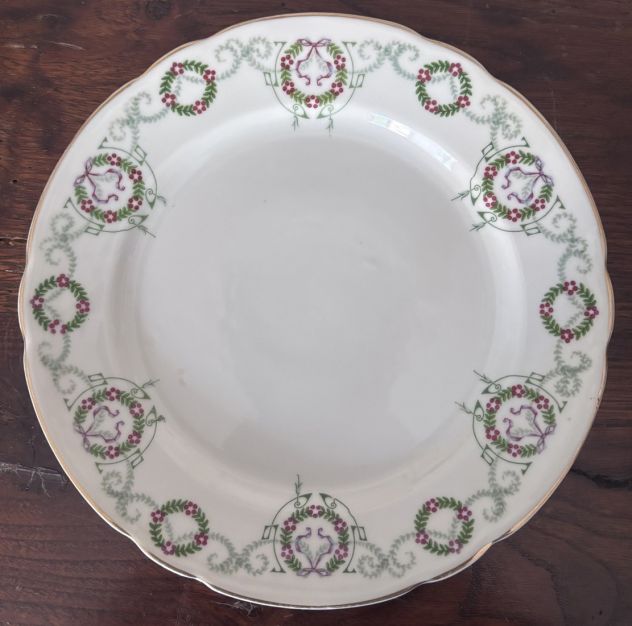 Servizio piatti antico Richard Ginori Doccia – 24 pz – condizioni perfette - Foto 6