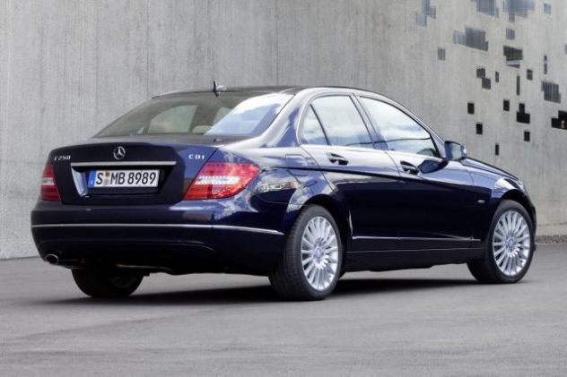 Mercedes Classe C cofano parafango frontale kit airbag 10>12