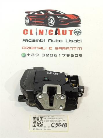 SERRATURA ANTERIORE SINISTRA KIA Sportage Serie 81312-3U000 D4FD (1016) - Foto 2