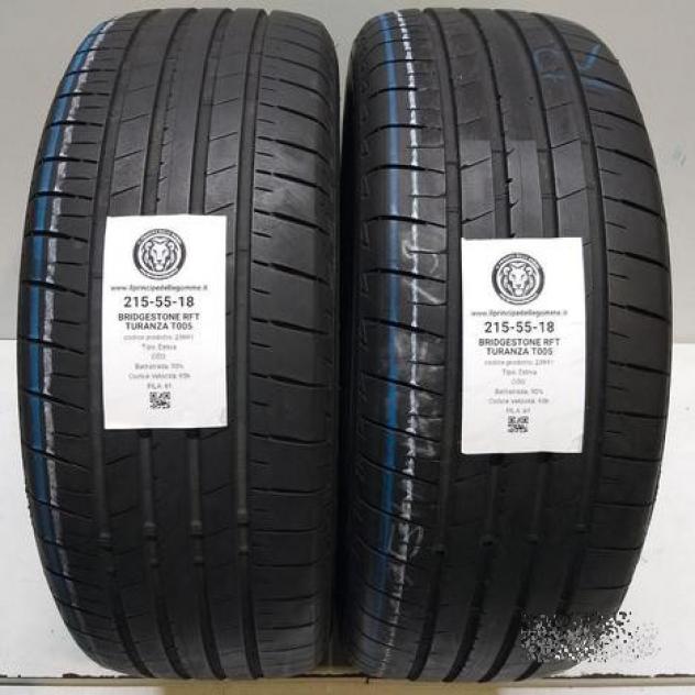 2 gomme 215 55 18 bridgeston e rft a23891