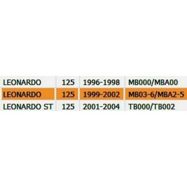 Coppia tappetini poggiapiedi Aprilia Leonardo - Foto 6
