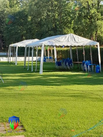 GAZEBO5 X 12 X 2,2/3,1 MT. LA DUE20 LINA PROFESSIONALE - Foto 7