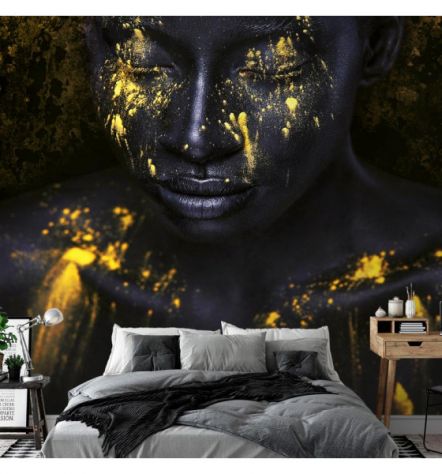Fotomurale Adesivo Con Una Stupenda Venere Nera Arredalacasa
