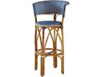 Sgabelli cod 8143/x in rattan per arredo esterno