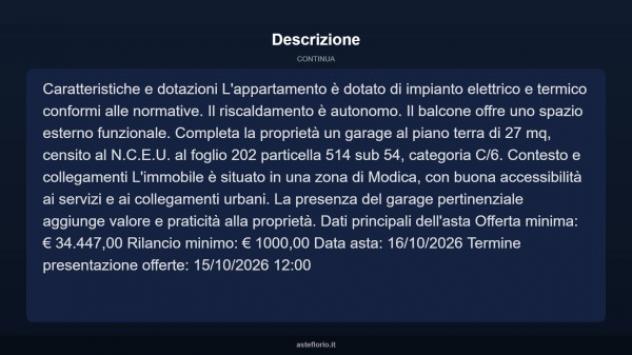Immobile in asta di 77 m², box auto in vendita a Modica - Foto 9