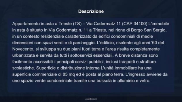 Immobile in asta di 85 m² in vendita a Trieste - Foto 18