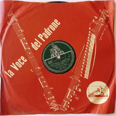 4 dischi 78 giri dal 1955 al 1957-della Fonit, Vis, Pathè e Voce del Padrone - Foto 3