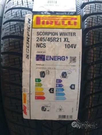 4 gomme 245 45 21 pirelli a5413 - Foto 2